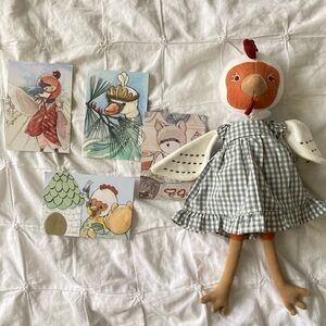hazel village • Marnie chicken and postcards
